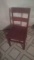 Lot of 4, Vintage Wooden Chairs