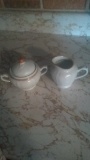 Vintage Creamer and Sugar Bowl