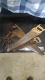 Lot of 5 Hand Saws