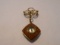 Vintage Brooch with Pendent