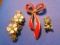 Lot of 3 Vintage Brooches and Pendents
