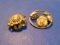 Lot of 2 Vintage Brooches