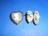 Lot of 2 Cameo and Shell repair Lot