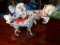 Lot of 3 Carousel Horses