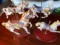 Lot of 4 Vintage Collectible Carousel Horses