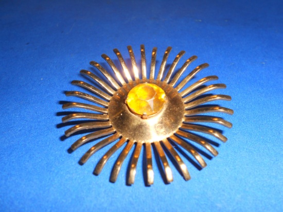 Vintage Starburst Brooch