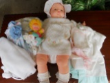 Vintage Doll with Clothes