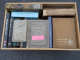 Lot of Books in Wood Crate