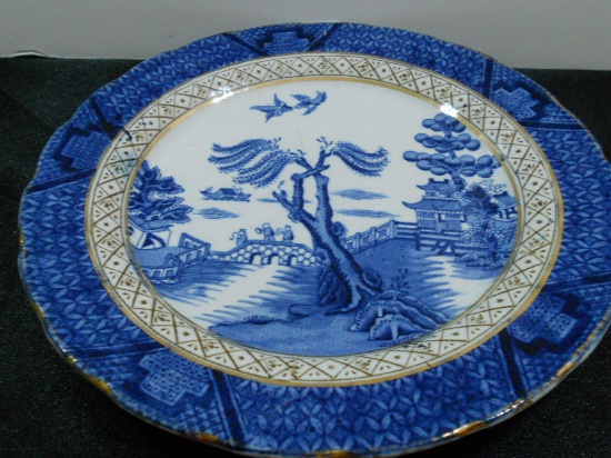 Vintage Roy Old Willow Plate