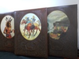 Lot of 3 Leather Cover Time Life Books