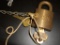 USN Lock, Key and Chain