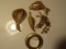 Lot of 5 Vintage Brooches