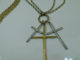 3 Cross Christian Necklace