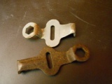 Lot of 2 Vintage Skate Keys