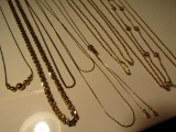 Lot of 9 Vintage Necklaces