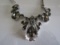 Amazing Vintage Juliana Grey silver Tone Necklace