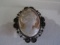 Antique/Vintage Silver Shell Cameo Brooch