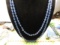 Vintage Blue Glass Flapper Necklace