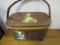 Vintage Holly Hobbie Wood Basket