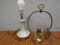 Lot of 2 Vintage Lamps