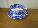 Enoch Woods Teacup and Saucer, England