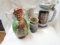 Lot of 5 Steins, 1 Avon made in Brazil