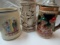 Vintage Lot of 3 Steins