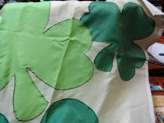 Vintage Shamrock Flag