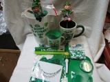 Lot of Irish Décor, Mug, Baby Cup, Pitcher, Figurines, Decorations