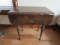 Vintage Small Table with Drop Down Side Leaves