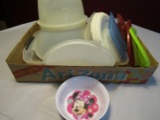 Kitchen Ware Plastic Bowls and Lids
