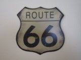 Wall Hanging Metal Route 66 Sign