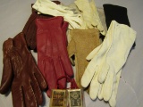 Lot of 10 Vintage Gloves