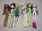 Vintage Lot of 6 Monster High Dolls