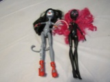Vintage Lot of 2 Monster High Dolls