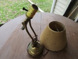 Vintage Brass Reading/Piano Lamp