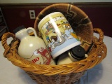 Vintage Lot of Baskets and Collectibles