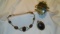 Lot of 3 Polished Natural Stone Jewelry Set