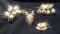 4 pc. Art Deco Gold Tone Brooches