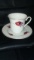 2 Piece Set Darice Red Hat Tea Cup and Saucer