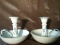 2 pc. Owens Original Farm Style Candle Holders
