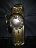 5 pc. Antique Brass Door Assembly