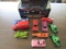 Lot of 11 Cars and Trucks, Road Champ Police Car