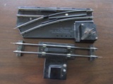 Lot of 2 American Flyer Track, a Switch and Dump Section