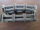 American Flyer Track, 12 Straight and 12 Curved