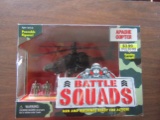 Battle Squads Apache Copter in Original Box