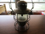 1925 B&O RR Lantern, Armspear Mfg, NY, Clear Globe