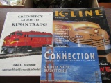 Lot of 3 Greenburgs Guide to Kusan Trains, 1997 Toy Fair Catalog, K-Line Connection