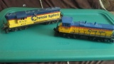 K-Line C&O 2210 and Repainted Lionel Illinois Central