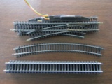 Lot of 10 Tyco HO Track and Switches